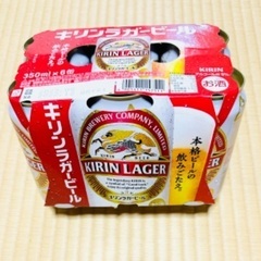 キリンラガービール　350ml 6缶
