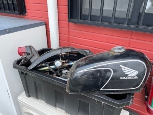 ホンダ エイプ50 レストア 未完成 2024年度 冬眠から復活作業その1