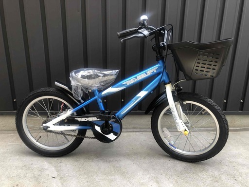 ⭐️ピカピカ中古車⭐️16インチ 前後新品タイヤ ⭐️スタンド新品⭐️自転車練習にいかがですか(^O^)／