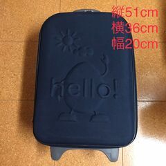 【無料】スーツケース　51×36×20cm