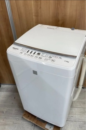 Hisense 洗濯機 HW-G45E4KW 2017年製 4.5kg✨️