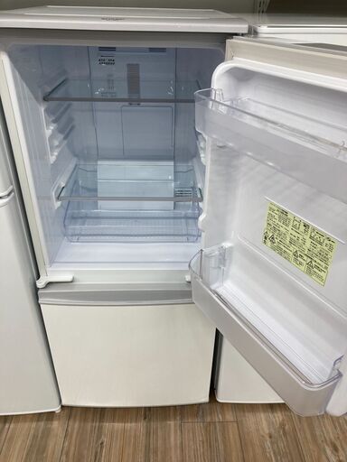 【6ヵ月保証】SHARP(シャープ)の2ドア冷蔵庫が入荷しました。