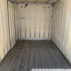 No.796 保冷バン 2ｔ 車 アルミ 箱 バイク 倉庫 トラック コンテナ 米 保管庫 物置 DIY