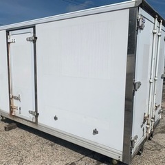 No.796 保冷バン 2ｔ 車 アルミ 箱 バイク 倉庫 トラック コンテナ 米 保管庫 物置 DIY