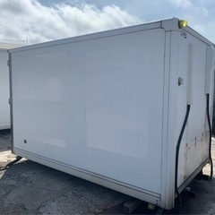 No.796 保冷バン 2ｔ 車 アルミ 箱 バイク 倉庫 トラック コンテナ 米 保管庫 物置 DIY