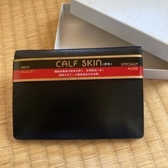 名刺入れ　仔牛　CALF SKIN