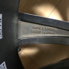 245/40R19のオールシーズンマットブラック