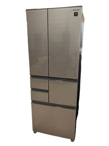 最も優遇の NO.652【2020年製】SHARP ノンフロン冷凍冷蔵庫 SJ-F503G-T 502L 冷蔵庫