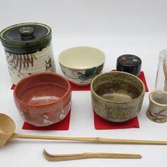 ss5273 春日茶棚セット 茶道具揃一式 飾り棚 茶道具 10点セット 茶箪笥