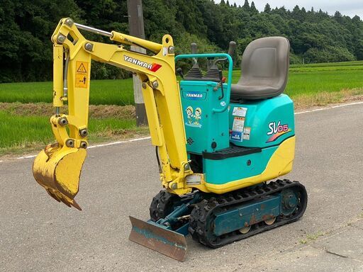 【T-0055】ヤンマー　SV05　マイクロミニ油圧ショベル　625kg　ユンボ　バックホー　505ｈ
