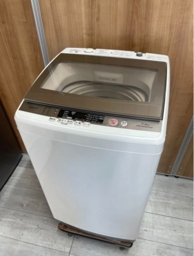 AQUA 洗濯機 AQW-GV700E 2017年製 7.0kg