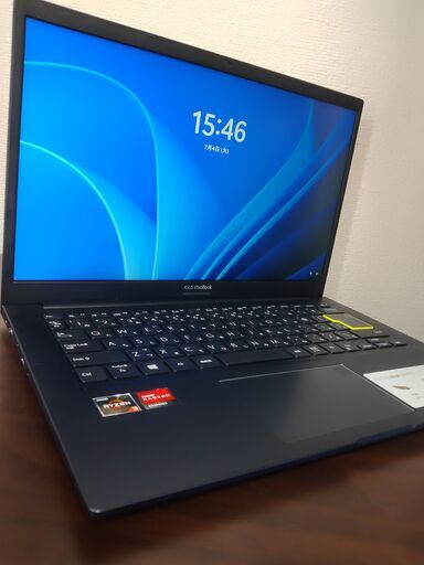 美品　ASUS 2021年6月モデル　高性能ryzen 　軽量薄型スリムモデル　ベゼルレスフルHD液晶 TypeCUSB　Wifi対応　カメラ内蔵　K14