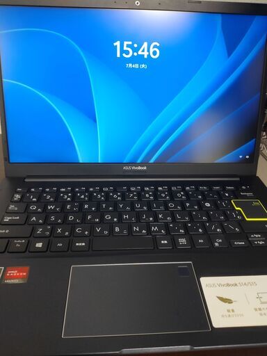 美品 ASUS 2021年6月モデル 高性能ryzen 軽量薄型スリムモデル ベゼル