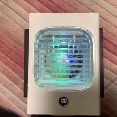 【リサイクルサービス八光】充電式 気化式 LED冷風機　HOE-...