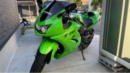 最終値下げKawasaki NINJA250R ライムグリーン 2008年式 カワサキ
