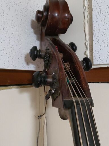 1900年チェコ製コントラバス (sasiagemas) 北松戸の弦楽器、ギターの  