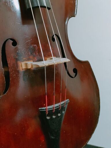 1900年チェコ製コントラバス (sasiagemas) 北松戸の弦楽器、ギターの  