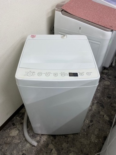 配送無料可能　AT-WM55-WH 全自動洗濯機 ホワイト [洗濯5.5kg /乾燥機能無 /上開き]