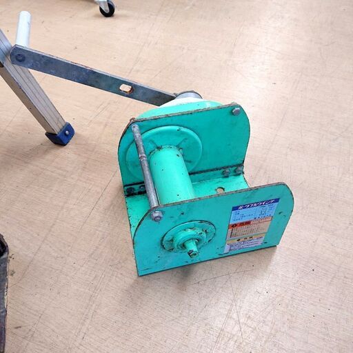 富士製作所 ポータブルウィンチ PNW-500 500kg 工具 牽引
