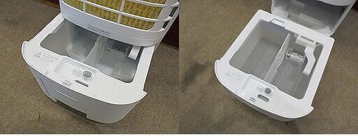 美品 冷風扇 2022年製 アイリスオーヤマ KCTF-02MW マイコン式 気化熱 IRIS