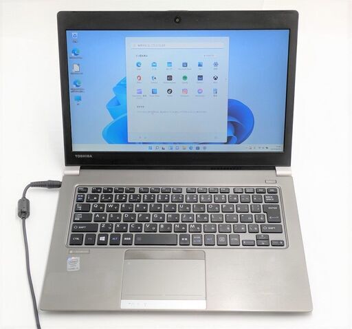送料無料 保証付 高速SSD 13.3型 軽量薄型 ノートパソコン 東芝 R63/P 中古良品 第5世代Core i5 8GB Bluetooth Windows11Office