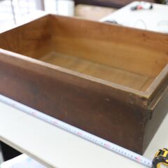 古い木箱　W70xL46.5xH21cm