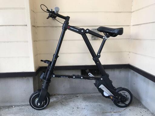 電動アシスト折りたたみ自転車 SINCLAIR RESEARCH A-BIKE ELECTRIC
