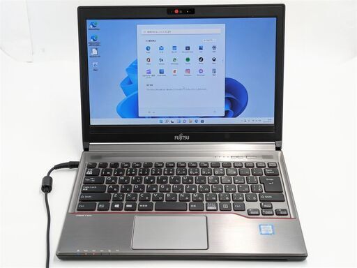 送料無料 保証付 新品高速SSD 日本製 ノートパソコン 富士通 E736/P 中古良品 第6世代Core i5 8GB DVD 無線 Bluetooth カメラ Windows11