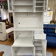 I341 ? キッチンボード 幅89㎝ 高さ182㎝ 奥行39.5㎝ ⭐ クリーニング済