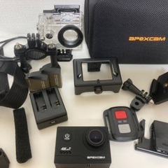 Apexcam M80 Air 4k アクションカメラ一式