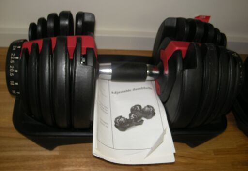 美品】可変式ダンベル24kg×2個セット