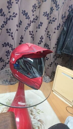 WINS X-ROAD combat XL ヘルメット マットアイアンレッド X-ROAD