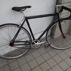 ★★★スギノ48Tクランク【マンハッタンバイク Ｐ７００ピストバイク・クロモリフレーム】500サイズ★★★