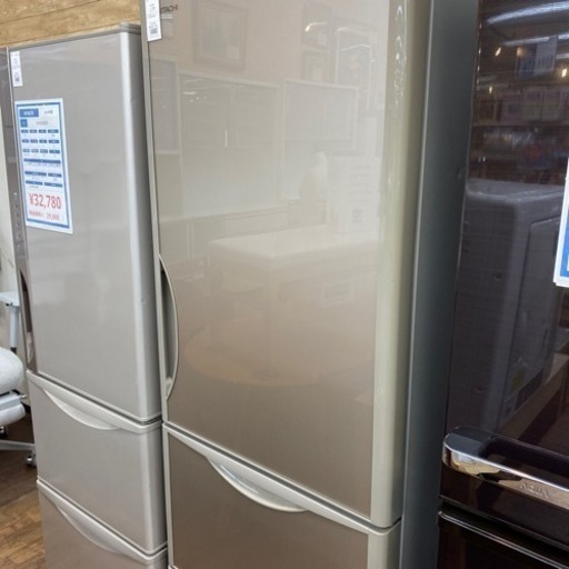 【自動製氷機能付】HITACHI 3ドア冷蔵庫入荷しました！