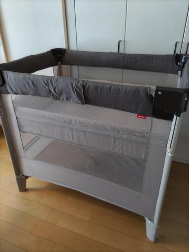 Aprica☆ココネルエアー☆ベビーベッド　ココア（BR）
