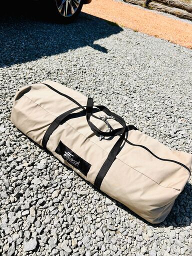 キャンプ用パップテント フィールドア（FIELDOOR）TC320　フライシート付
