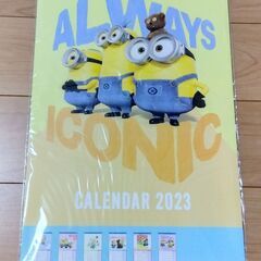 新品 ミニオン ポスター 2023年 カレンダー 壁掛け