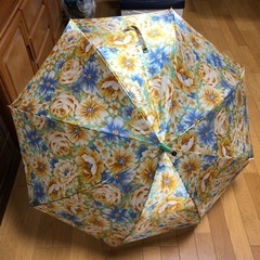 [お話中です]上等な傘　美品　布の部分の半径58.5cm  光沢生地