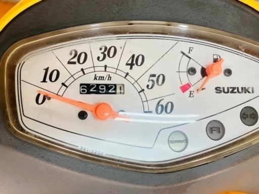 6292km レッツ4 スズキCA45A 原付☆ 始動動画あり スズキ（SUZUKI