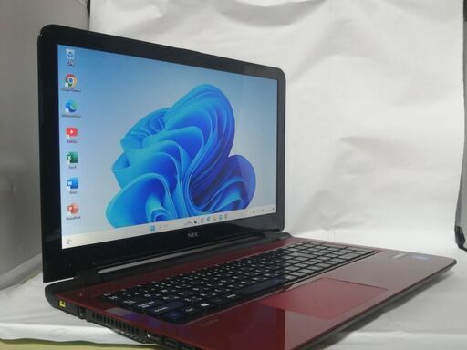 NECLavieNS150AAR薄型赤SSDWIN11Office2021