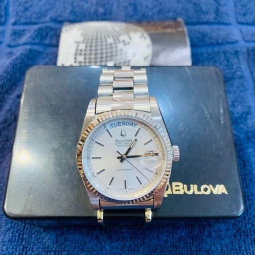 BULOVA  スーパーセビル　メンズ腕時計　美品