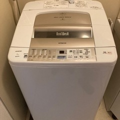 洗濯機 HITACHIビートウォッシュ9kg洗い