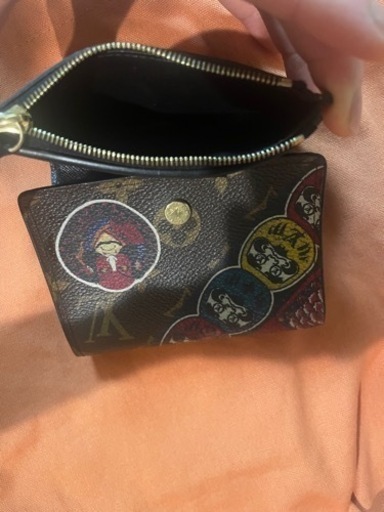 ルイヴィトン モノグラム 山本寛斎 ダルマ 折り財布 正規品