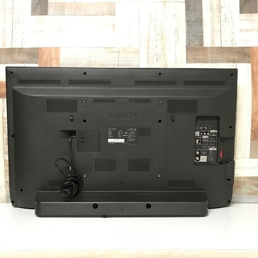 即日受渡❣️SHARP AQUOS40型TV Wチューナー HDMI×3 外付けHDD対応16500円