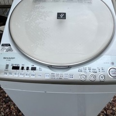 SHARP 洗濯機　乾燥機