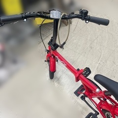 ★店頭にて試乗可★ J2551 極美品 希少 非売品 コカコーラ ロゴ入り折りたたみ自転車 小径自転車 ミニベロ 16インチ クリーニング、簡易メンテナンス済み　【リユースのサカイ柏店】 中古自転車 　流山市 中古自転車 松戸市 中古自転車 我孫子市 中古自転車 船橋市 中古自転車 守谷市 中古自転車 取手市 中古自転車