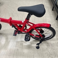 ★店頭にて試乗可★ J2551 極美品 希少 非売品 コカコーラ ロゴ入り折りたたみ自転車 小径自転車 ミニベロ 16インチ クリーニング、簡易メンテナンス済み　【リユースのサカイ柏店】 中古自転車 　流山市 中古自転車 松戸市 中古自転車 我孫子市 中古自転車 船橋市 中古自転車 守谷市 中古自転車 取手市 中古自転車
