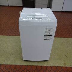 ID 224421　洗濯機4.5K　東芝　２０１９年製　AW-45M7（W)