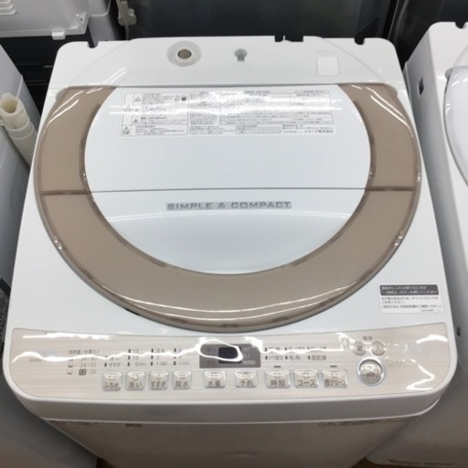 #G-16【ご来店頂ける方限定】SHARPの7、0Kg洗濯機です