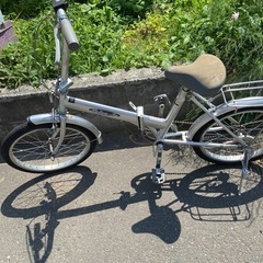 自転車　錆あり